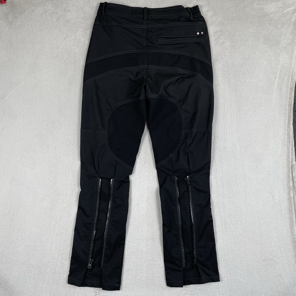 Far From What Pants Mens Medium Black  Slim Straight Button‎ Fly Zip Calf 29" - Picture 2 of 13